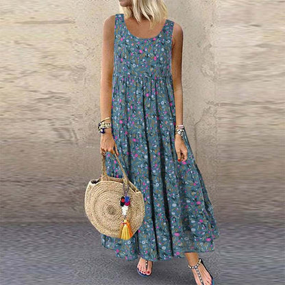 Bohemian Casual Maxi Dress Casual