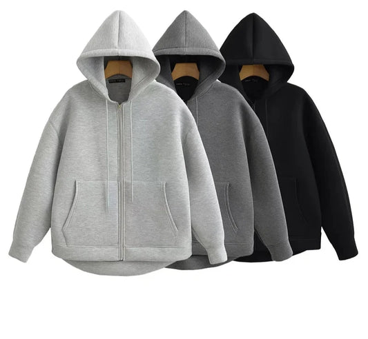 Women Zipper Hoodie