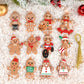 Gingerbread Man Ornaments Xmas Tree