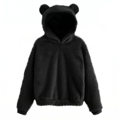 Bear Ear Plush Cute Hoodies