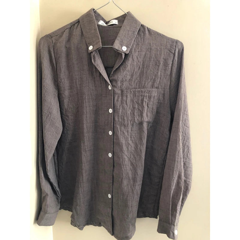 Linen Women Shirt