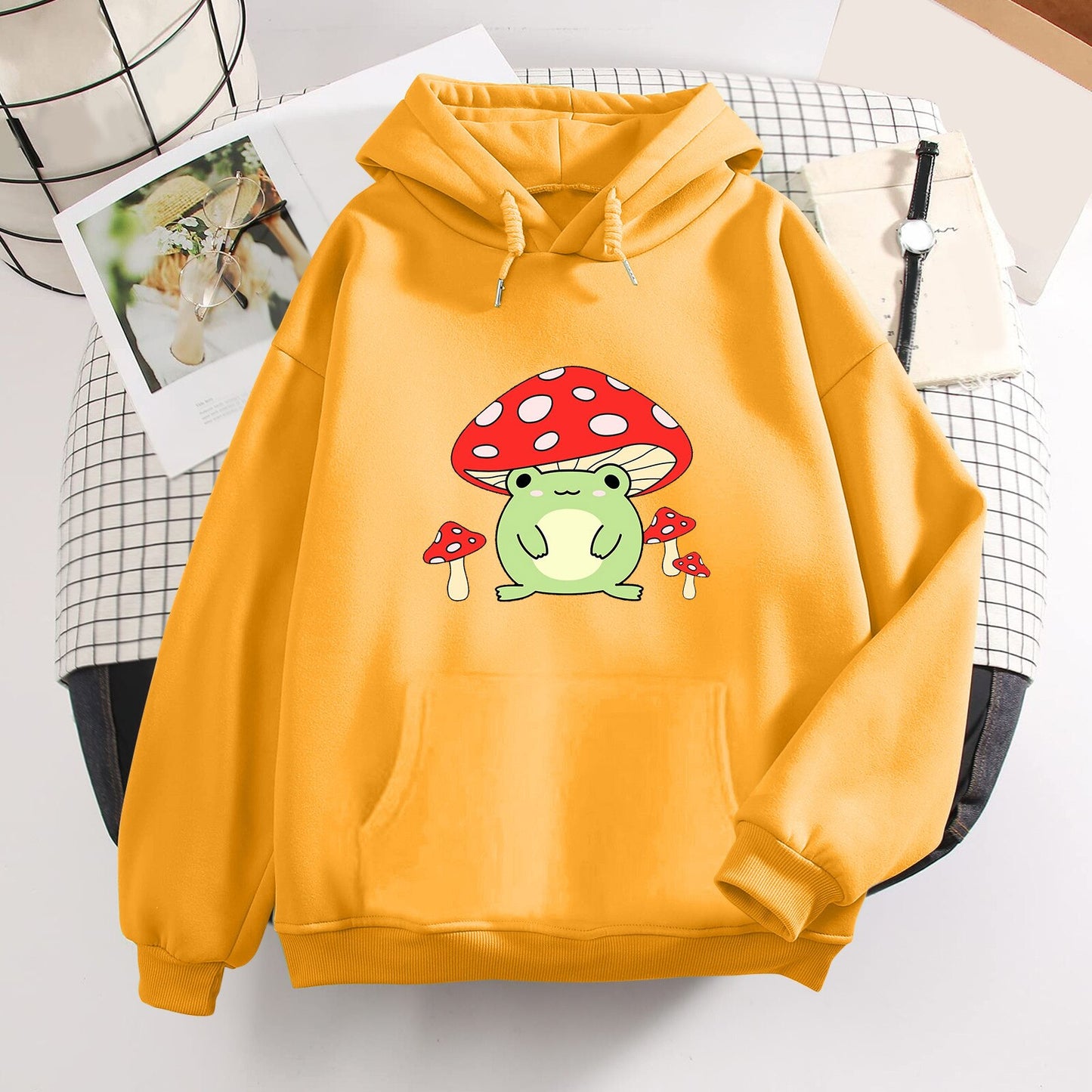 Booyo Mushroom Frog Hoodie