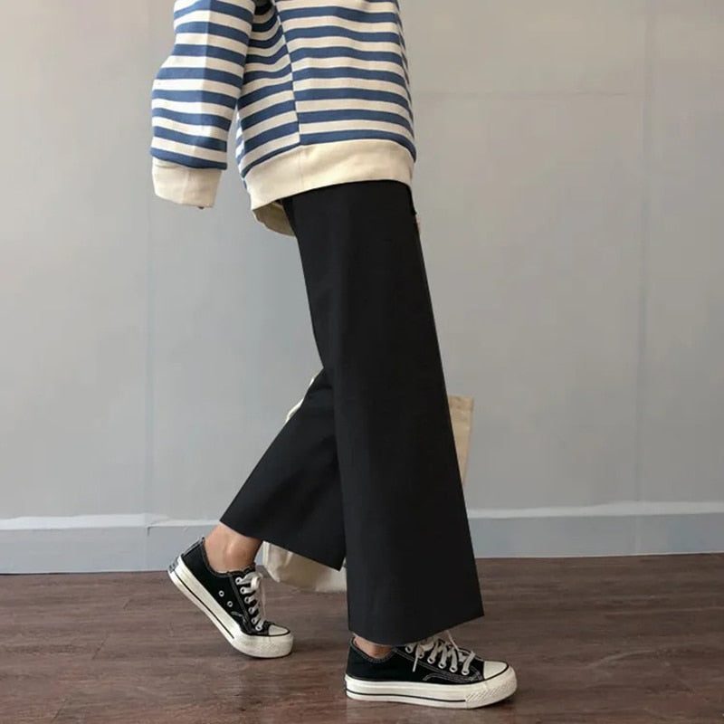 Cusual Pants Women Spring Summer Ankle-length PANT