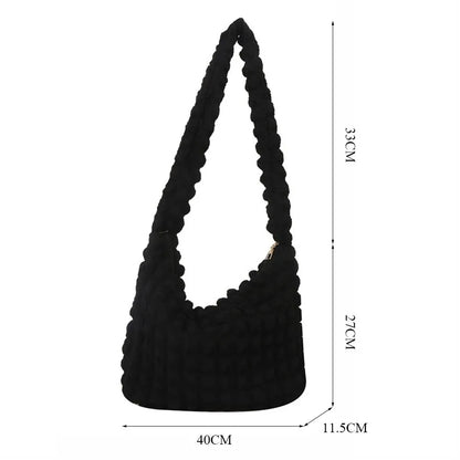 Large Capacity Embroidered Shoulder Bag