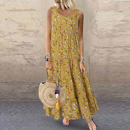 Bohemian Casual Maxi Dress Casual