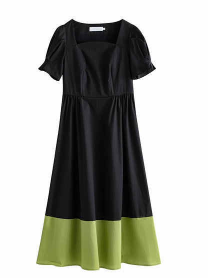 Puff Sleeve Sweet Cotton Dresses