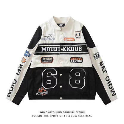 Windproof Hip Hop High Jackets