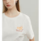 Tiger Print Loose basic T-shirt