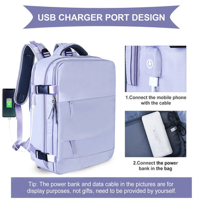 Büyük Çok İşlevli Seyahat Sırt Çantası