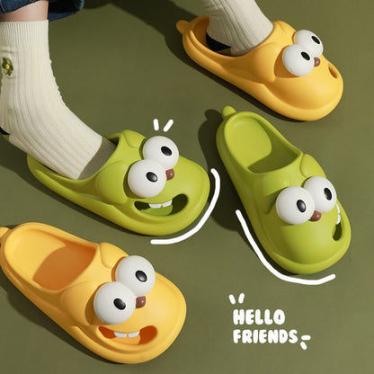 Funny Cartoon Dog Slippers