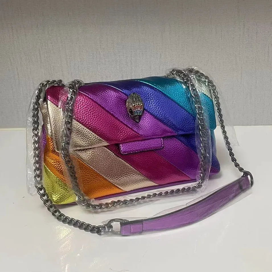 Medium Rainbow Flight Crossbody