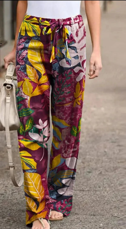 Rahat Lastikli Bel Pamuklu Pantolon