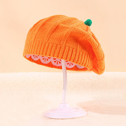 Halloween Pumpkin Beret