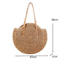 Handmade Round Straw Bag