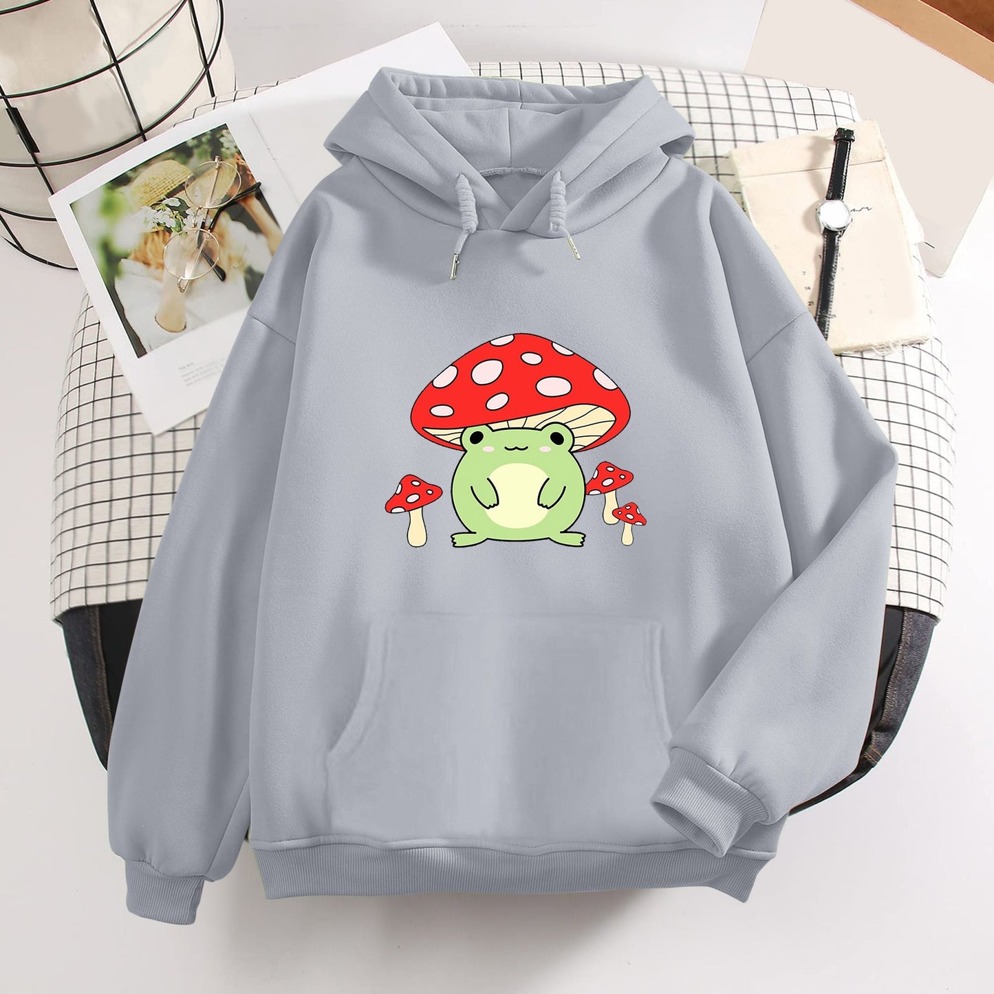 Booyo Mushroom Frog Hoodie