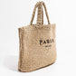 Casual Large Capacity Straw Tote Bag