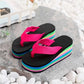 Rainbow Thick Soled Slippers