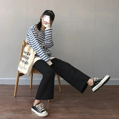 Cusual Pants Women Spring Summer Ankle-length PANT