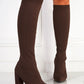 Mesh Long Boots