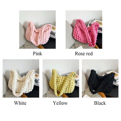 Large Capacity Embroidered Shoulder Bag