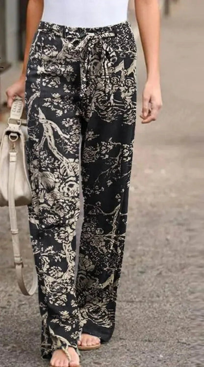 Rahat Lastikli Bel Pamuklu Pantolon