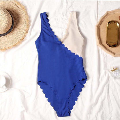 High Cut One Piece Swimmer Swimwear