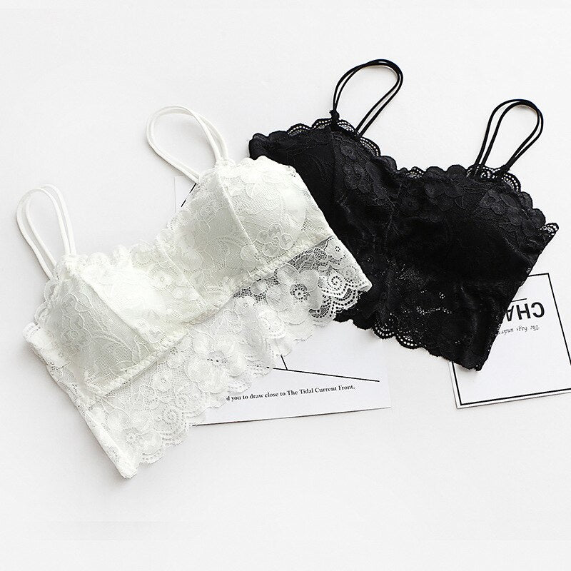 Sexy Lace Bralette Crop Top