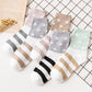 5 Pair Cartoon Feeling Boat Ankle Short Socks