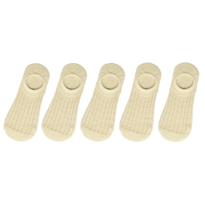 5 Pair Silicone  Ankle Low Cotton