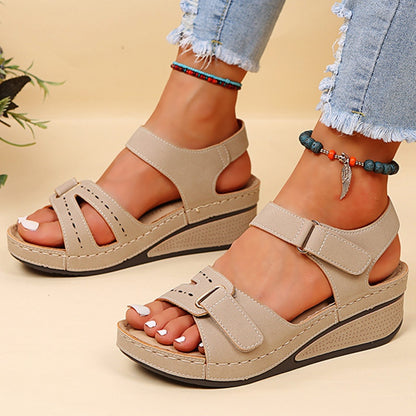 Soft Bottom Wedge Heels Sandals