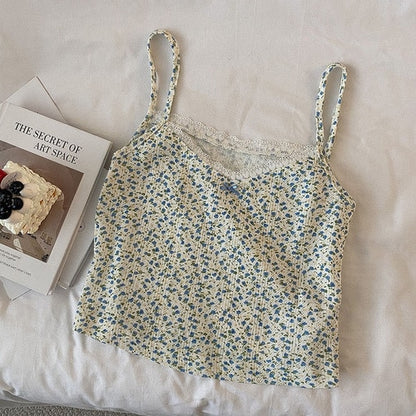 Vintage Lace Slim Crop