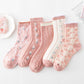 5 Pairs Vintage Floral Socks