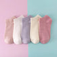 5 Pair Short Boat  Invisible Cotton Ankle