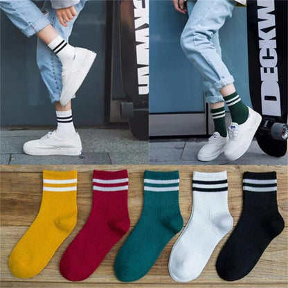 5 Pair Cartoon Feeling Boat Ankle Short Socks