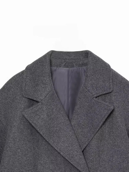 Thick Wool Long Coats