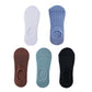 5 Pair Silicone  Ankle Low Cotton