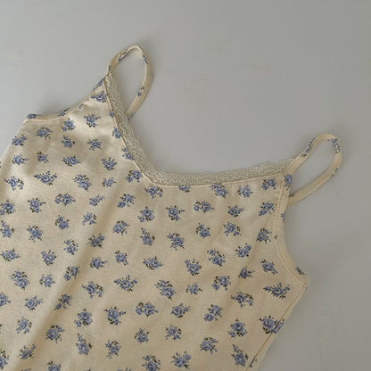 Vintage Lace Slim Crop