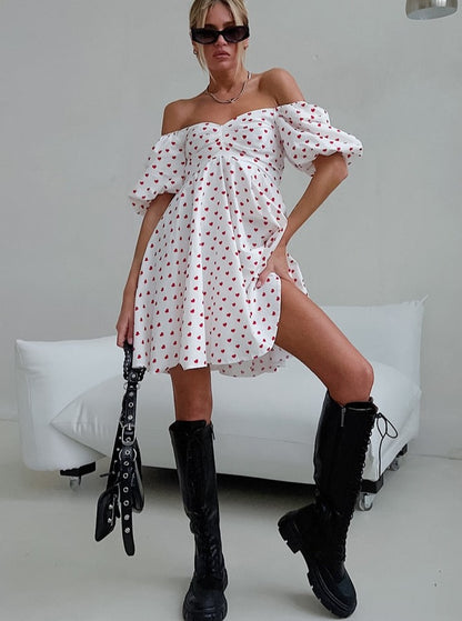 Women Polka Dot Dress